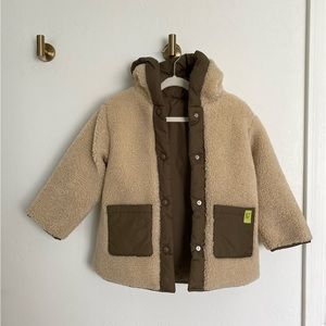 Girls Zara reversible jacket